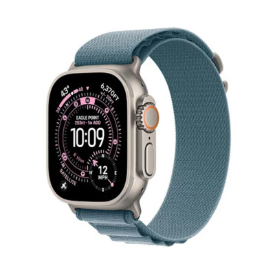 Đồng Hồ Apple Watch Ultra 3 GPS + Cellular 49mm Viền Natural Titanium Dây Alpine Size M